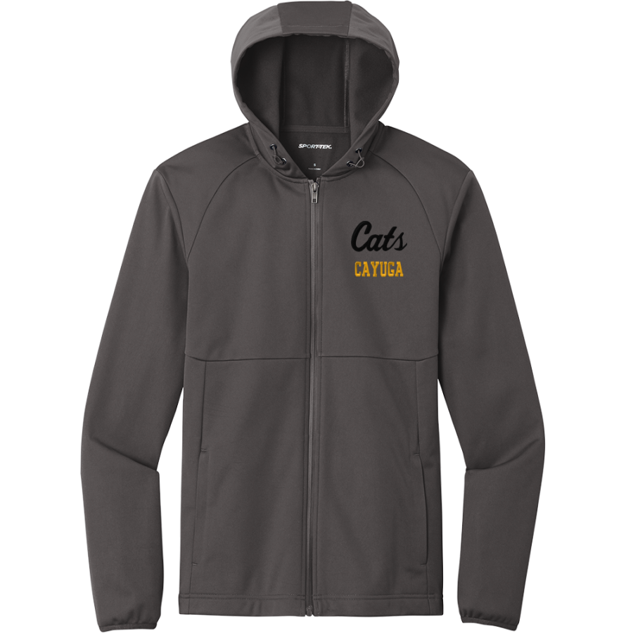 CAYUGA HIGH SCHOOL WILDCATS <span class="pdp-name-mascot">CAYUGA WILDCATS</span> Sport-Tek Men's Hooded Soft Shell Jacket