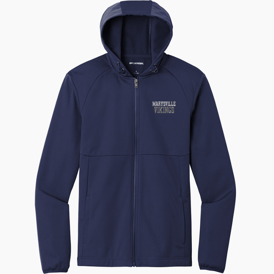 MARYSVILLE HIGH SCHOOL VIKINGS <span class="pdp-name-mascot">MARYSVILLE VIKINGS</span> Sport-Tek Men's Hooded Soft Shell Jacket
