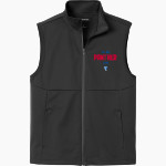 CAMPBELL-SAVONA HIGH SCHOOL PANTHERS <span class="pdp-name-mascot">CAMPBELL - SAVONA PANTHERS</span> Sport-Tek Men's Soft Shell Vest Front Thumbnail