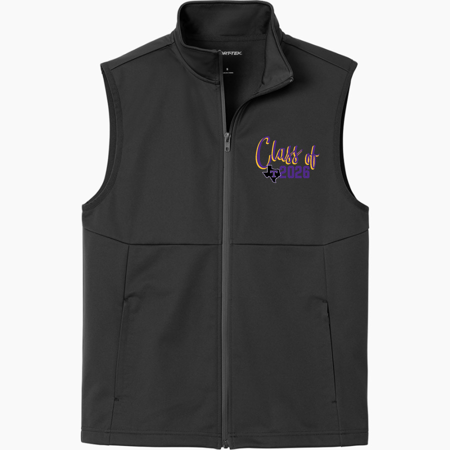 THROCKMORTON HIGH SCHOOL GREYHOUNDS <span class="pdp-name-mascot">THROCKMORTON GREYHOUNDS</span> Sport-Tek Men's Soft Shell Vest