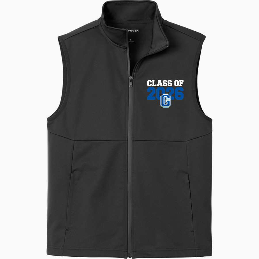 GOWANDA CENTRAL HIGH SCHOOL PANTHERS <span class="pdp-name-mascot">GOWANDA PANTHERS</span> Sport-Tek Men's Soft Shell Vest