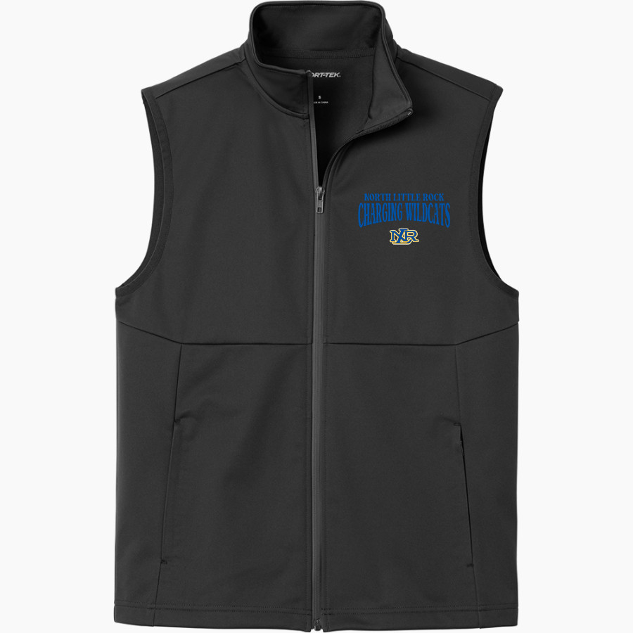 NORTH LITTLE ROCK HIGH SCHOOL CHARGING WILDCATS <span class="pdp-name-mascot">NORTH LITTLE ROCK CHARGING WILDCATS</span> Sport-Tek Men's Soft Shell Vest