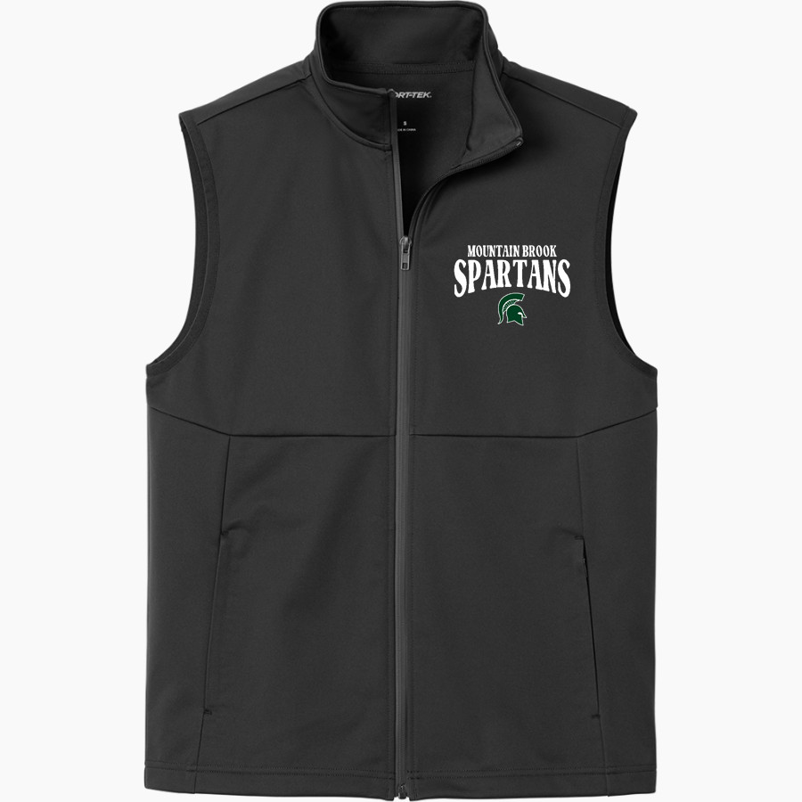 Mountain Brook Spartans Online Store <span class="pdp-name-mascot">Mountain Brook Spartans</span> Sport-Tek Men's Soft Shell Vest