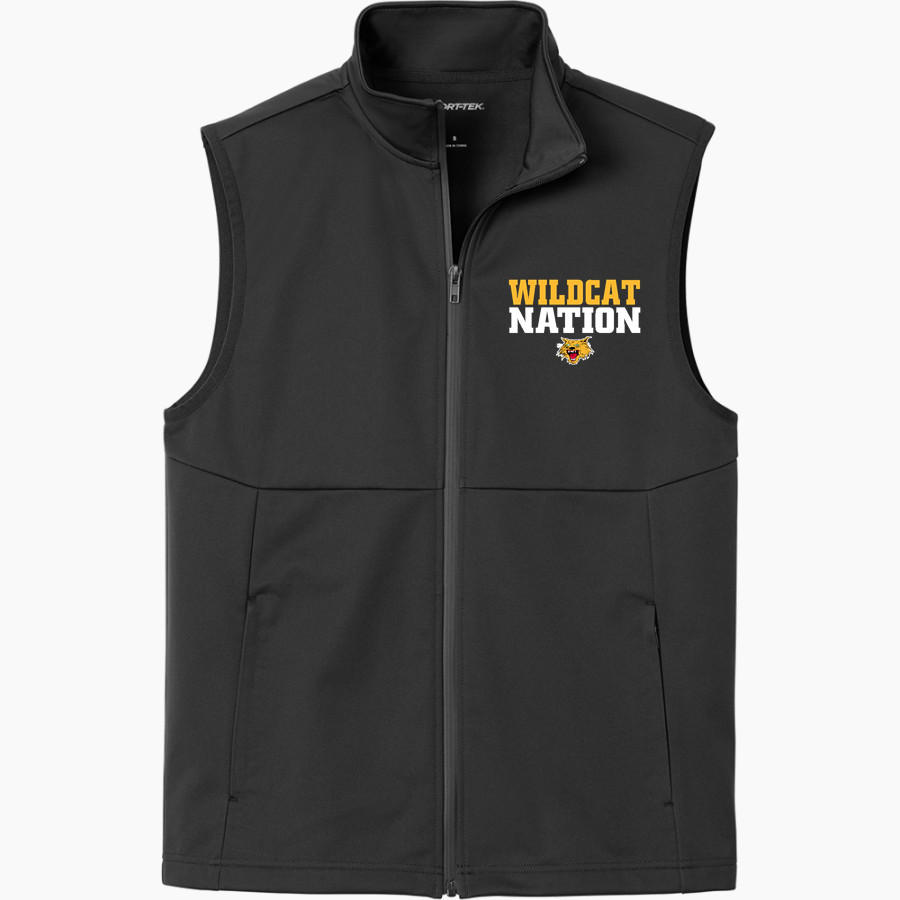KALIDA HIGH SCHOOL WILDCATS <span class="pdp-name-mascot">KALIDA WILDCATS</span> Sport-Tek Men's Soft Shell Vest