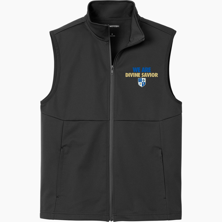 Divine Savior Academy Jaguars <span class="pdp-name-mascot">Divine Savior Academy Jaguars</span> Sport-Tek Men's Soft Shell Vest