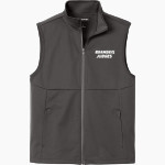 Brandeis Judges Online Store <span class="pdp-name-mascot">Brandeis Judges</span> Sport-Tek Men's Soft Shell Vest Front Thumbnail