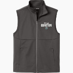 Gunston Herons Sport-Tek Men's Soft Shell Vest Front Thumbnail