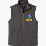 Greenfield Central Cougars Online Store <span class="pdp-name-mascot">Greenfield-Central Cougars</span> Sport-Tek Men's Soft Shell Vest Front Thumbnail