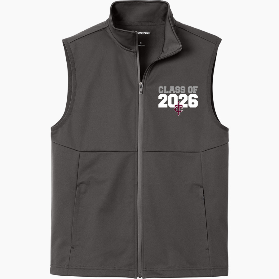 Trinity Warriors <span class="pdp-name-mascot">Trinity Christian Warriors</span> Sport-Tek Men's Soft Shell Vest