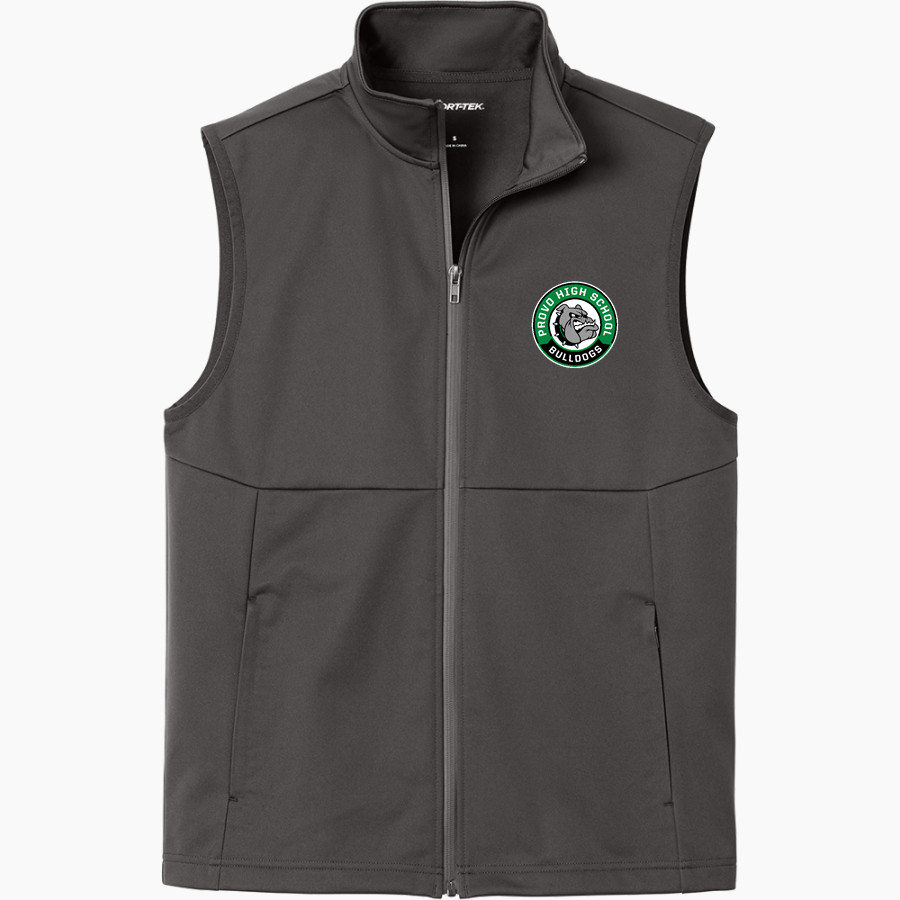 PROVO HIGH SCHOOL BULLDOGS <span class="pdp-name-mascot">PROVO BULLDOGS</span> Sport-Tek Men's Soft Shell Vest