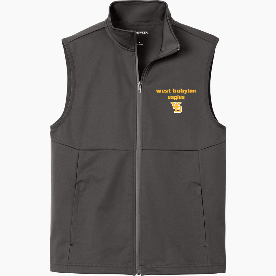 West Babylon Eagles <span class="pdp-name-mascot">West Babylon Eagles</span> Sport-Tek Men's Soft Shell Vest