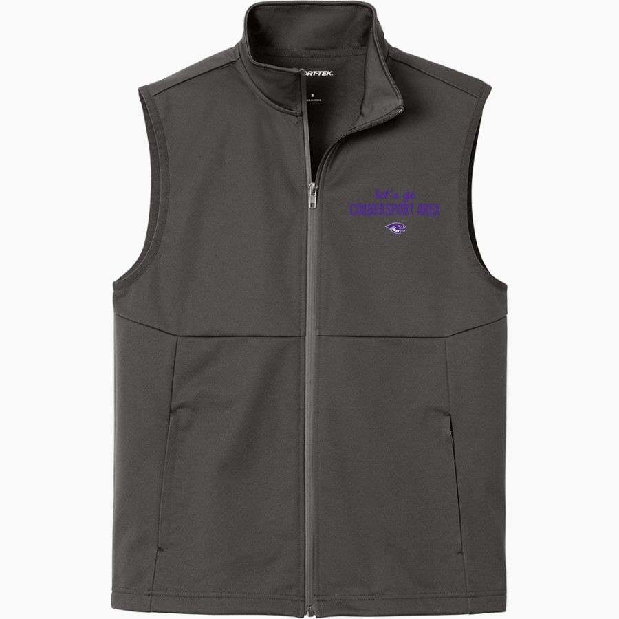 Coudersport Area Falcons <span class="pdp-name-mascot">Coudersport Area High School Falcons</span> Sport-Tek Men's Soft Shell Vest