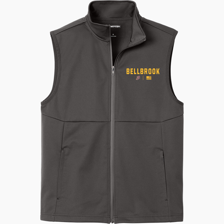 BELLBROOK GOLDEN EAGLES The Official Online Store <span class="pdp-name-mascot">BELLBROOK GOLDEN EAGLES</span> Sport-Tek Men's Soft Shell Vest