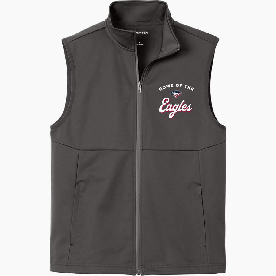 Model Secondary School for the Deaf Eagles <span class="pdp-name-mascot">Laurent Clerc Eagles</span> Sport-Tek Men's Soft Shell Vest