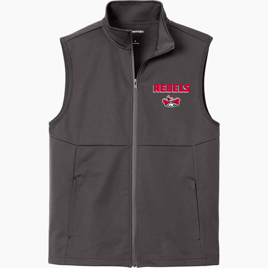 South Newton Rebels <span class="pdp-name-mascot">South Newton Rebels</span> Sport-Tek Men's Soft Shell Vest