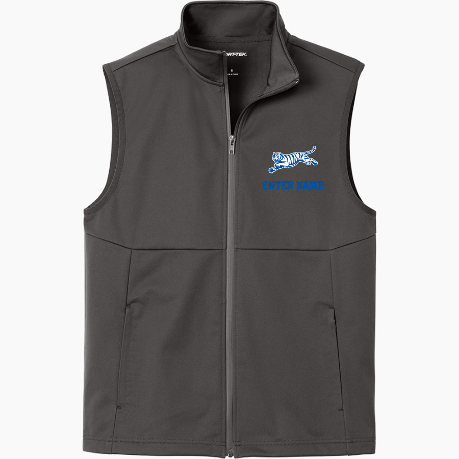 Crow Tigers <span class="pdp-name-mascot">Crow Middle School Tigers</span> Sport-Tek Men's Soft Shell Vest