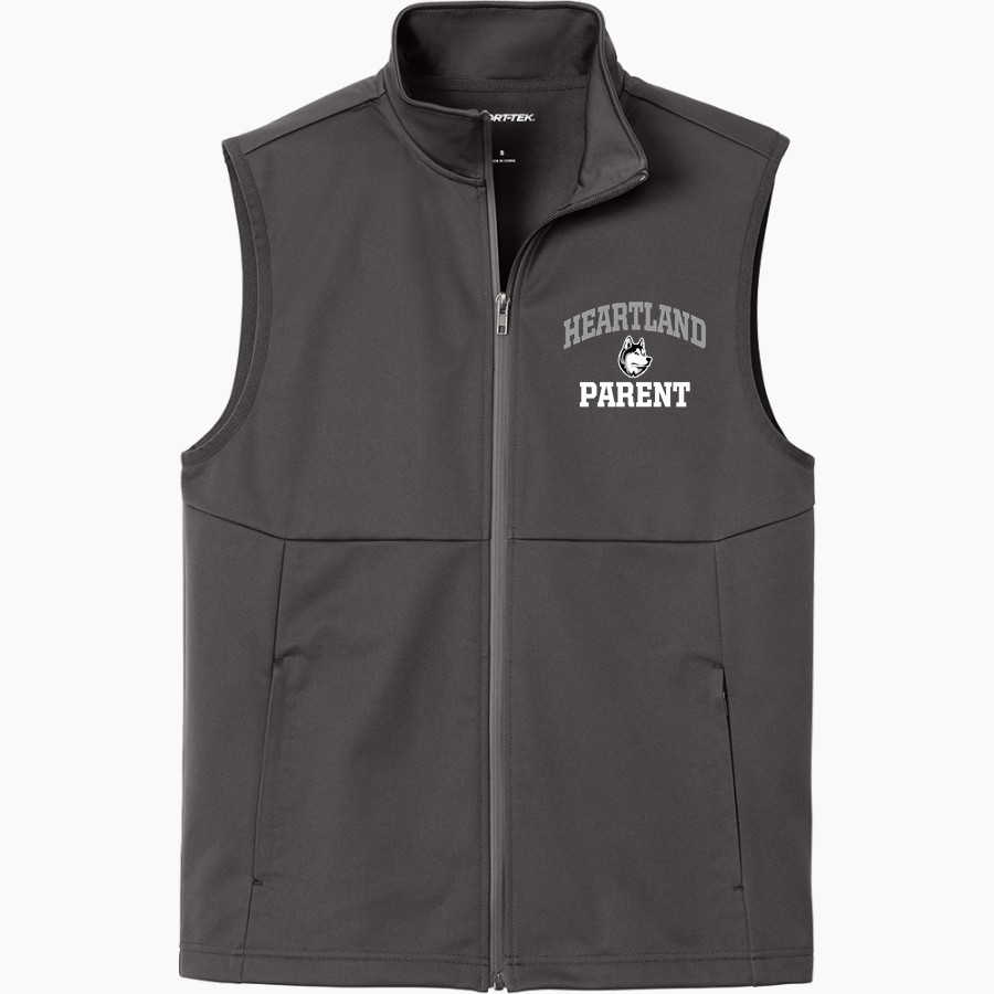 Heartland Huskie <span class="pdp-name-mascot">Heartland Community Schools Huskies</span> Sport-Tek Men's Soft Shell Vest
