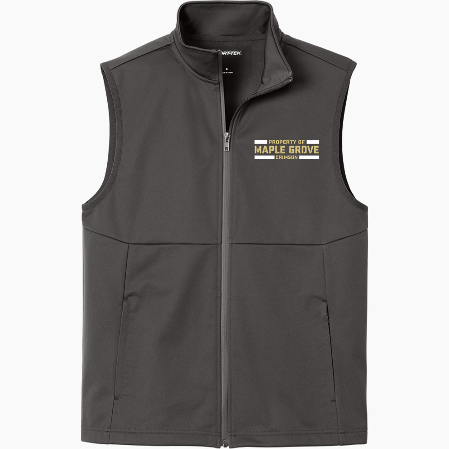 Maple Grove Crimson <span class="pdp-name-mascot">Maple Grove Crimson</span> Sport-Tek Men's Soft Shell Vest