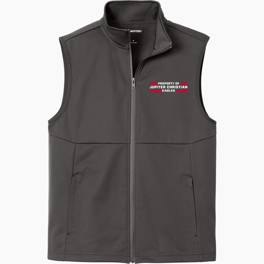 Jupiter Christian Eagles <span class="pdp-name-mascot">Jupiter Eagles</span> Sport-Tek Men's Soft Shell Vest