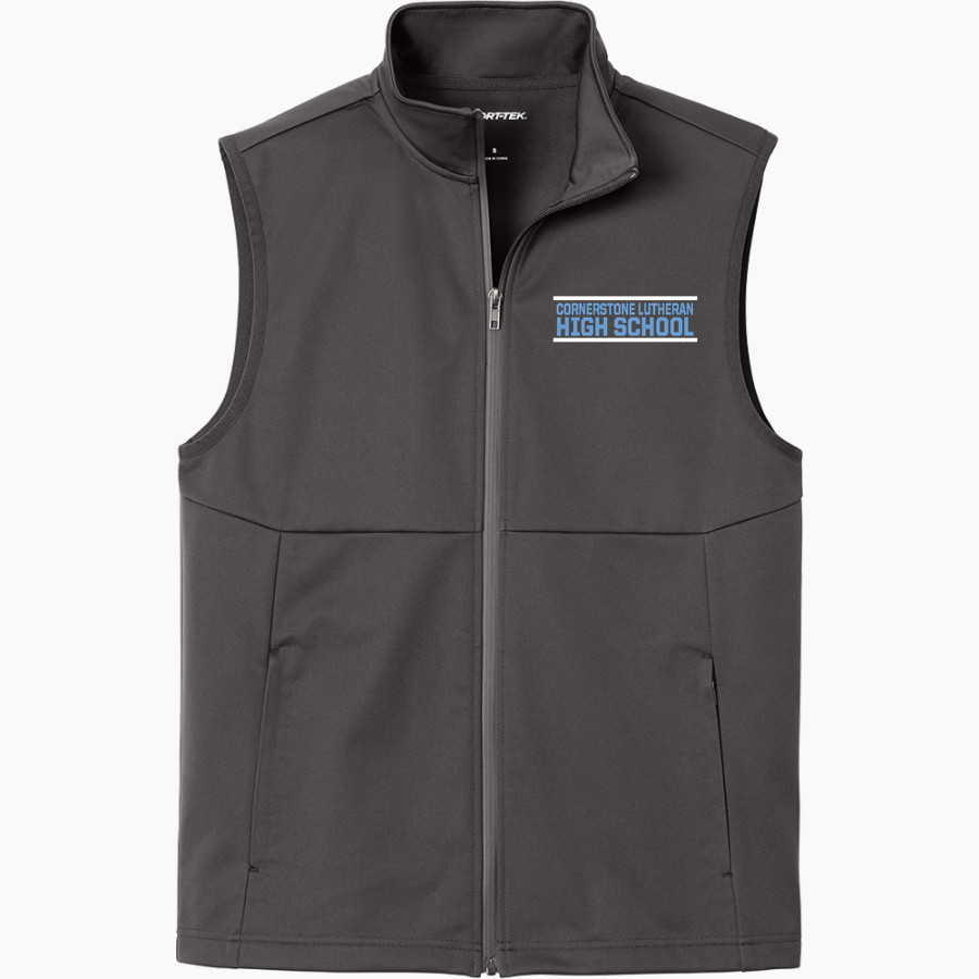 Cornerstone Lutheran Guardians <span class="pdp-name-mascot">Cornerstone Lutheran Guardians</span> Sport-Tek Men's Soft Shell Vest