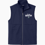 Gunston Herons Sport-Tek Men's Soft Shell Vest Front Thumbnail