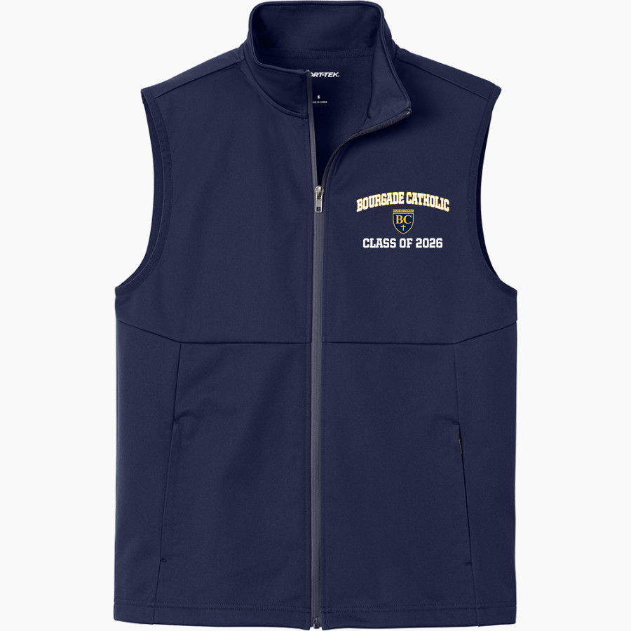 Bourgade Catholic Golden Eagles <span class="pdp-name-mascot">Bourgade Catholic Golden Eagles</span> Sport-Tek Men's Soft Shell Vest
