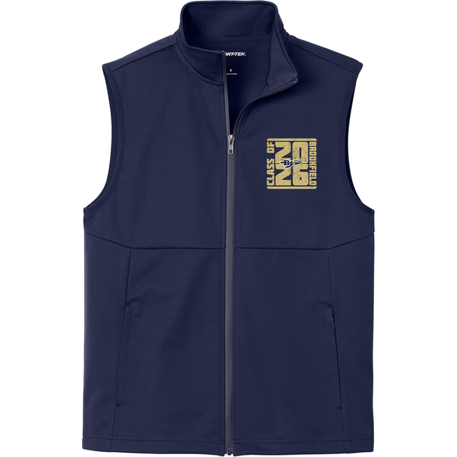 BROOKFIELD HIGH SCHOOL WARRIORS <span class="pdp-name-mascot">BROOKFIELD WARRIORS</span> Sport-Tek Men's Soft Shell Vest