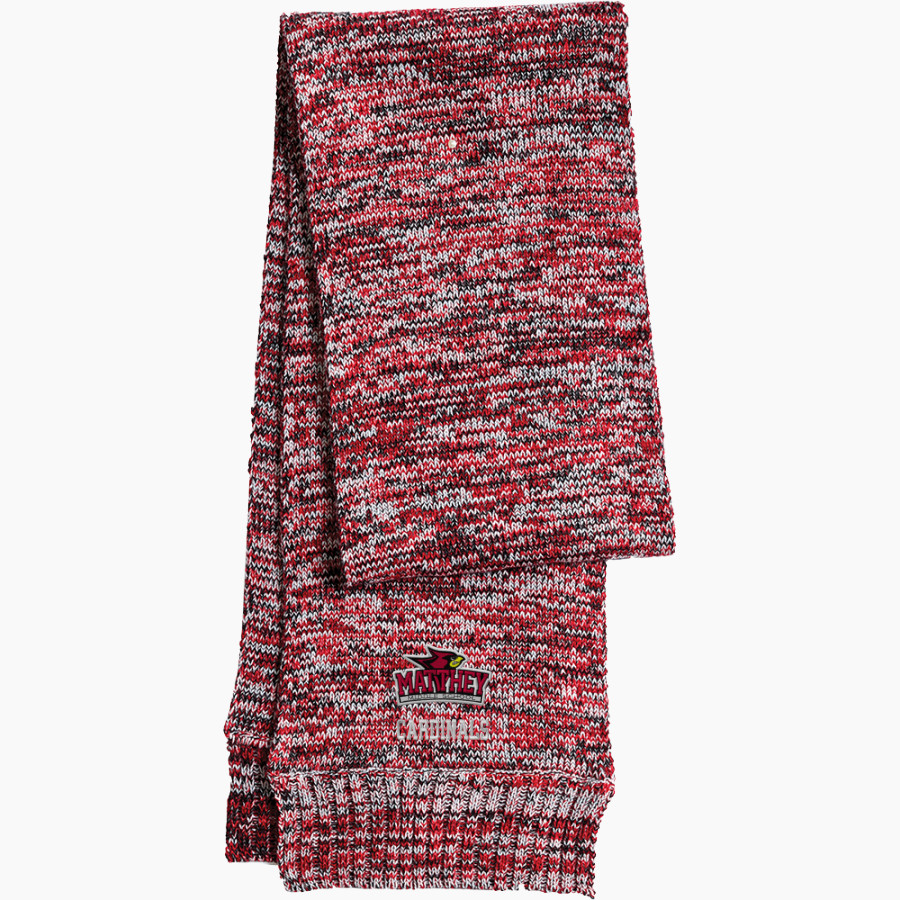 Julius L Matthey Cardinals <span class="pdp-name-mascot">Julius L Matthey Cardinals</span> Sport-Tek Marled Scarf