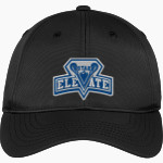 Utah Elevate Lacrosse Elevate <span class="pdp-name-mascot">Utah Elevate Lacrosse</span> Sport-Tek Dry Zone Nylon Cap Front Thumbnail