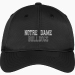Notre Dame Bulldogs <span class="pdp-name-mascot">Notre Dame Bulldogs</span> Sport-Tek Dry Zone Nylon Cap Front Thumbnail