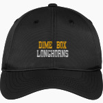 DIME BOX HIGH SCHOOL LONGHORNS <span class="pdp-name-mascot">DIME BOX LONGHORNS</span> Sport-Tek Dry Zone Nylon Cap Front Thumbnail