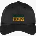 EVERGREEN HIGH SCHOOL VIKINGS <span class="pdp-name-mascot">EVERGREEN VIKINGS</span> Sport-Tek Dry Zone Nylon Cap Front Thumbnail