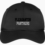 Pleasanton Middle School Panthers <span class="pdp-name-mascot">Pleasanton Panthers</span> Sport-Tek Dry Zone Nylon Cap Front Thumbnail