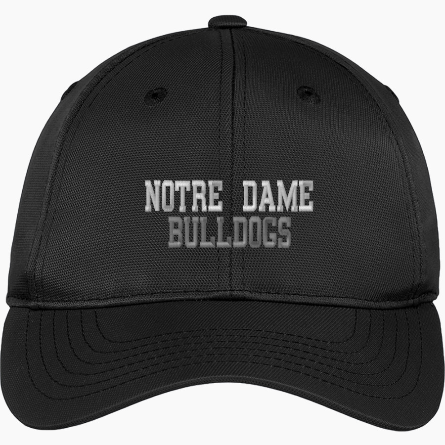 Notre Dame Bulldogs <span class="pdp-name-mascot">Notre Dame Bulldogs</span> Sport-Tek Dry Zone Nylon Cap