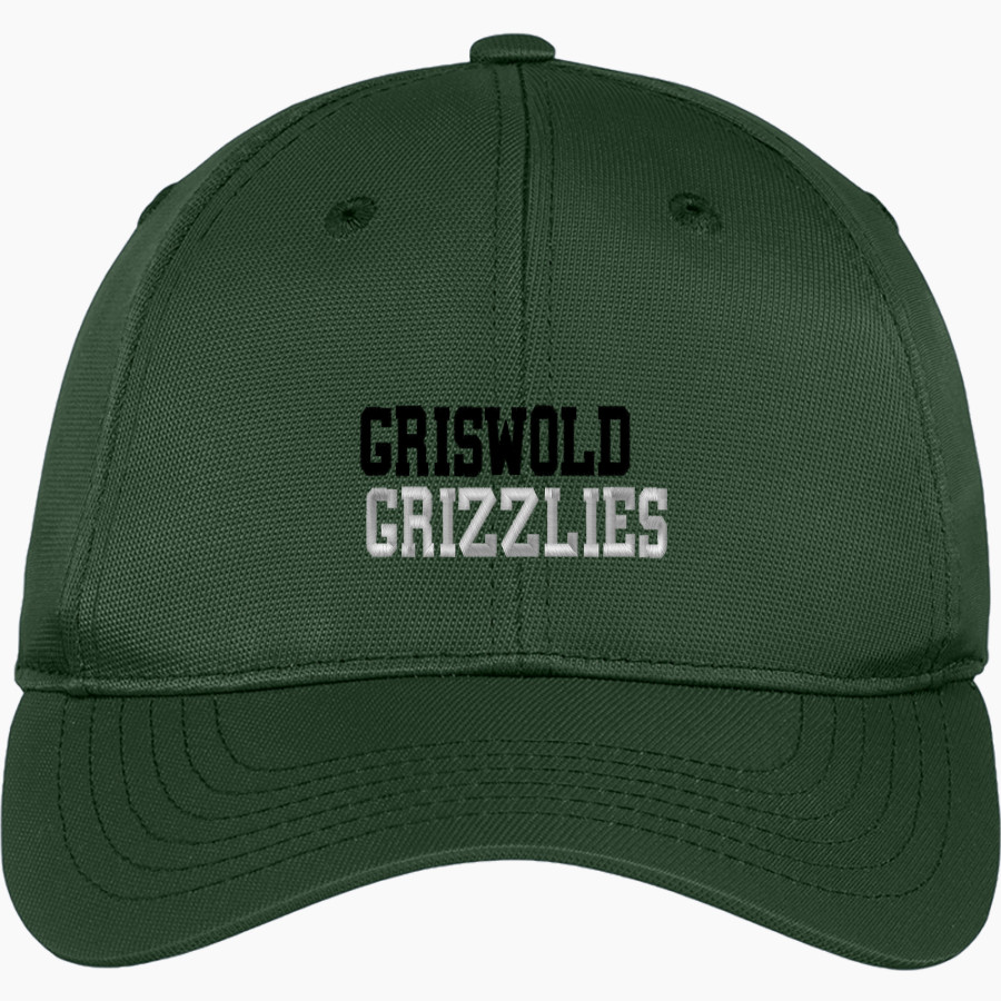 Griswold Grizzlies <span class="pdp-name-mascot">Griswold Grizzlies</span> Sport-Tek Dry Zone Nylon Cap