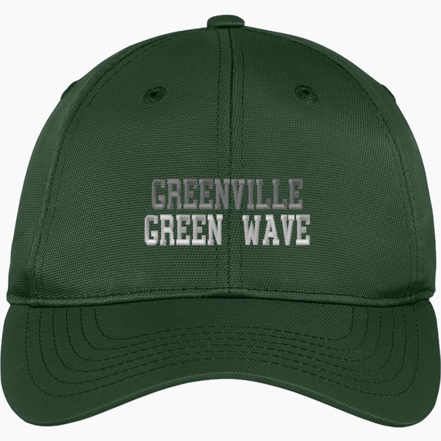 Greenville Green Wave official sideline store <span class="pdp-name-mascot">Greenville Green Wave</span> Sport-Tek Dry Zone Nylon Cap