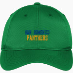 San Domenico Panthers <span class="pdp-name-mascot">San Domenico Panthers</span> Sport-Tek Dry Zone Nylon Cap Front Thumbnail