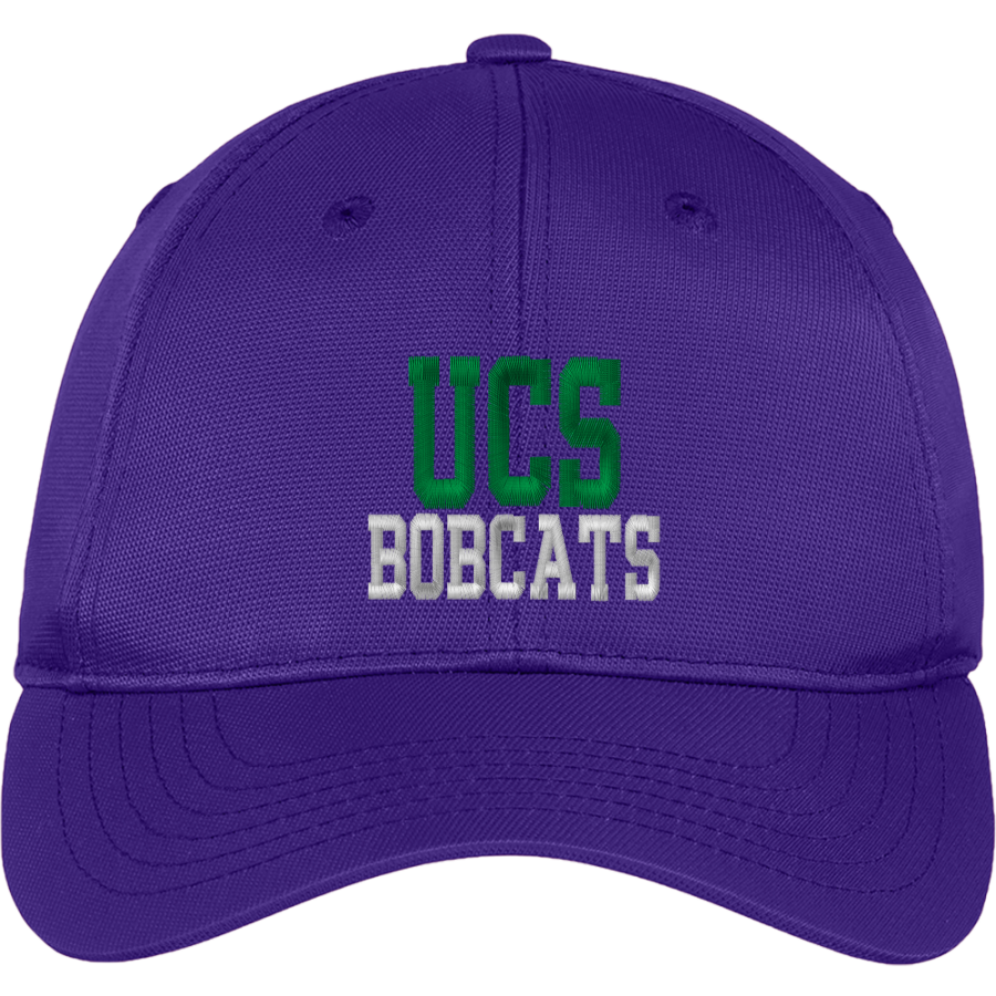 UCS Bobcats <span class="pdp-name-mascot">Underhill Central School Bobcats</span> Sport-Tek Dry Zone Nylon Cap