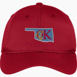 Oklahoma Premier Figure Skating <span class="pdp-name-mascot">Oklahoma Premier Figure Skating</span> Sport-Tek Dry Zone Nylon Cap Front Thumbnail