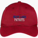 PEQUOT LAKES HIGH SCHOOL PATRIOTS Sport-Tek Dry Zone Nylon Cap Front Thumbnail