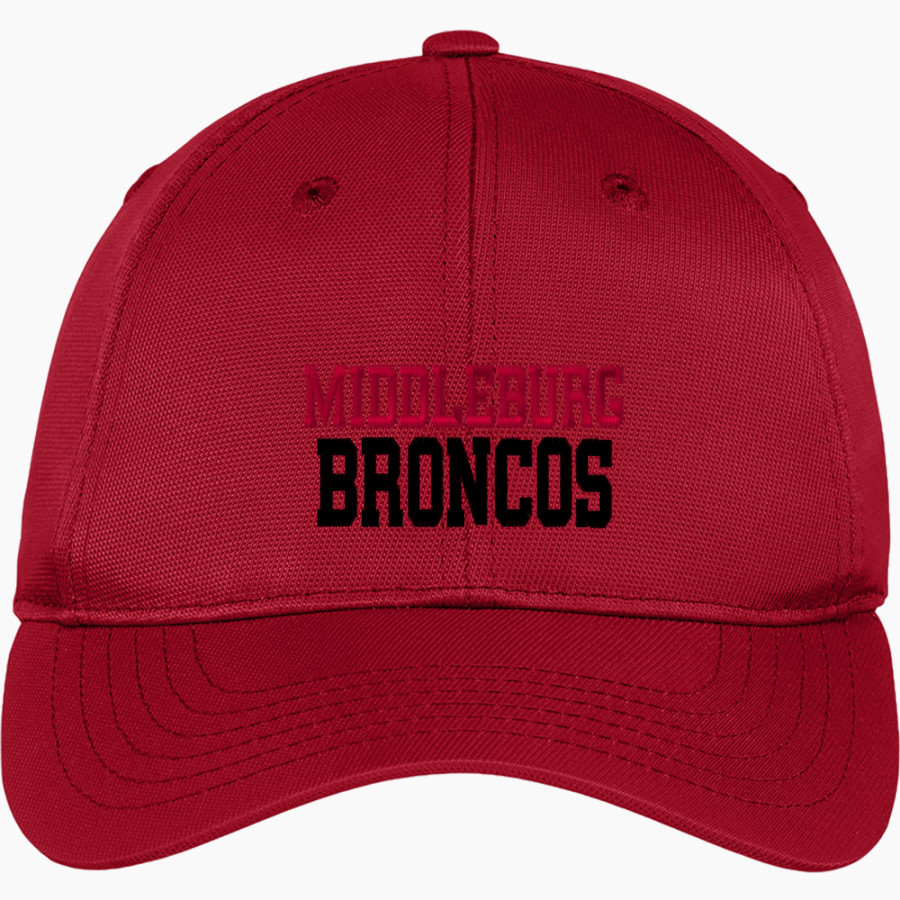 MIDDLEBURG HIGH SCHOOL BRONCOS Sport-Tek Dry Zone Nylon Cap