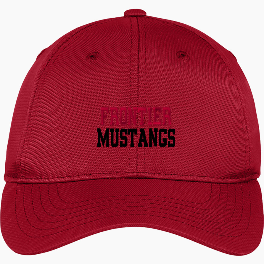 FRONTIER HIGH SCHOOL MUSTANGS Sport-Tek Dry Zone Nylon Cap