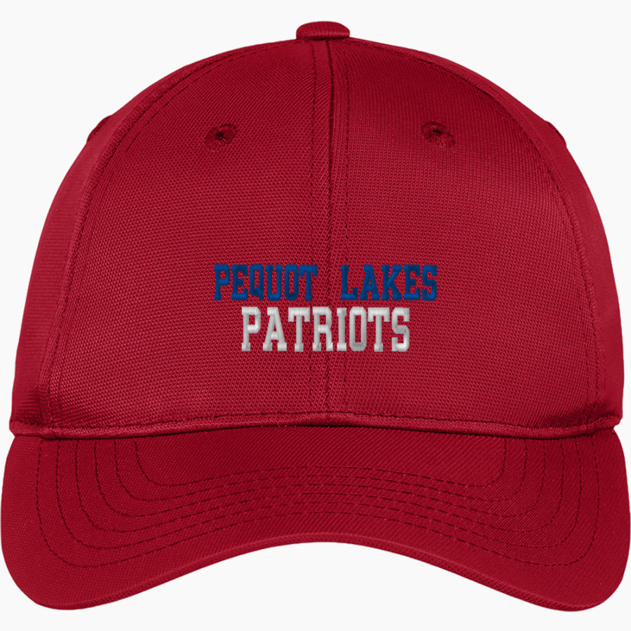 PEQUOT LAKES HIGH SCHOOL PATRIOTS Sport-Tek Dry Zone Nylon Cap