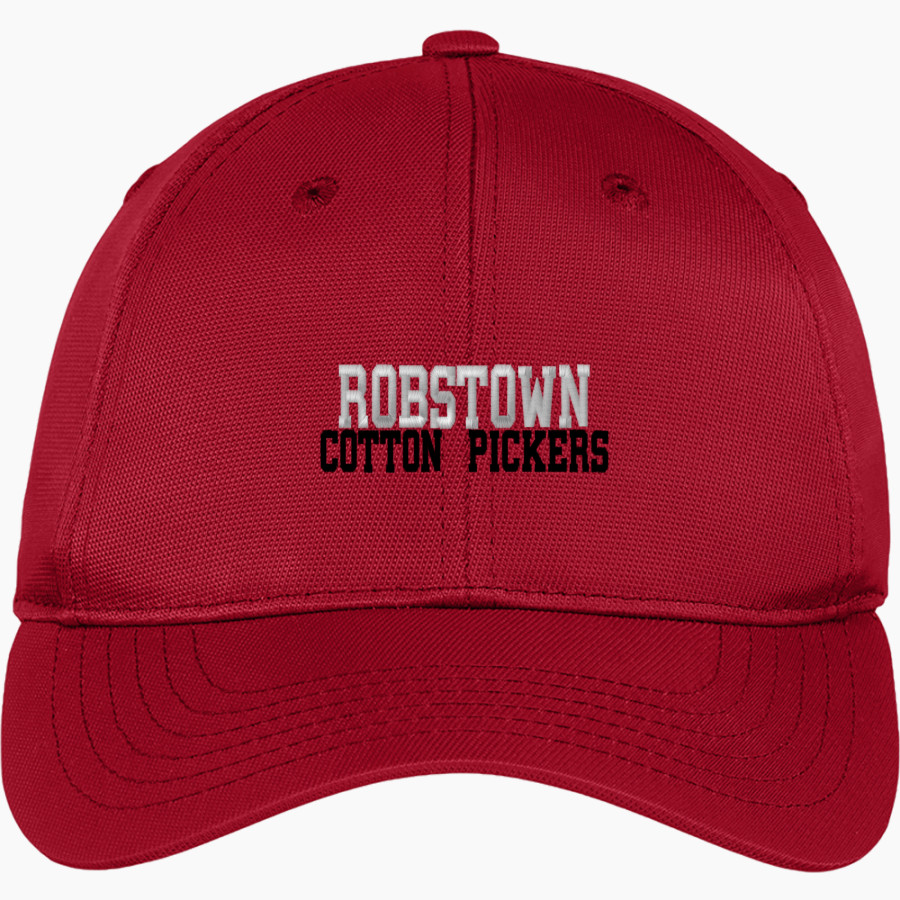 ROBSTOWN HIGH SCHOOL COTTON PICKERS <span class="pdp-name-mascot">ROBSTOWN COTTONBOLL</span> Sport-Tek Dry Zone Nylon Cap