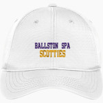 Ballston Spa Scotties The Official Online Store Sport-Tek Dry Zone Nylon Cap Front Thumbnail
