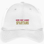 Sacred Heart Academy lead with heart Sport-Tek Dry Zone Nylon Cap Front Thumbnail