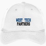 West Tech Panthers Sport-Tek Dry Zone Nylon Cap Front Thumbnail