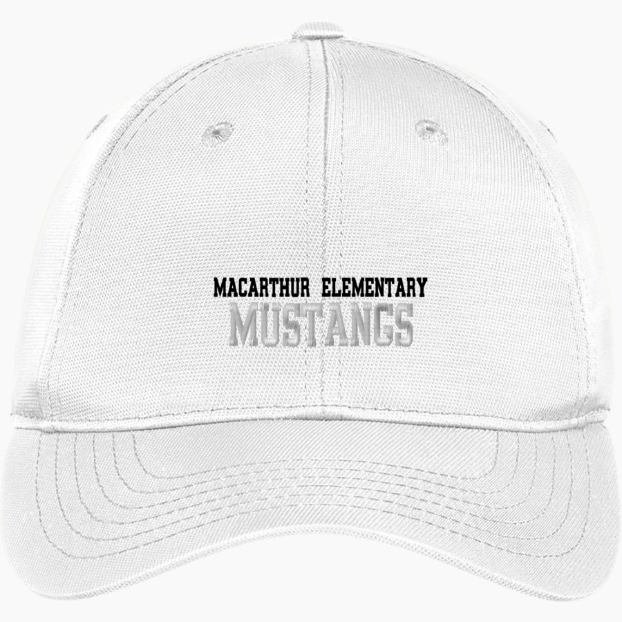 MacArthur Elementary Mustangs <span class="pdp-name-mascot">McArthur Elementary</span> Sport-Tek Dry Zone Nylon Cap