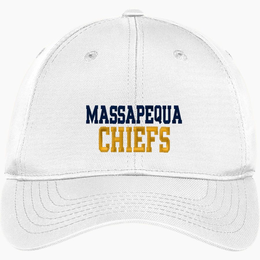 Massapequa Chiefs <span class="pdp-name-mascot">Massapequa Chiefs</span> Sport-Tek Dry Zone Nylon Cap