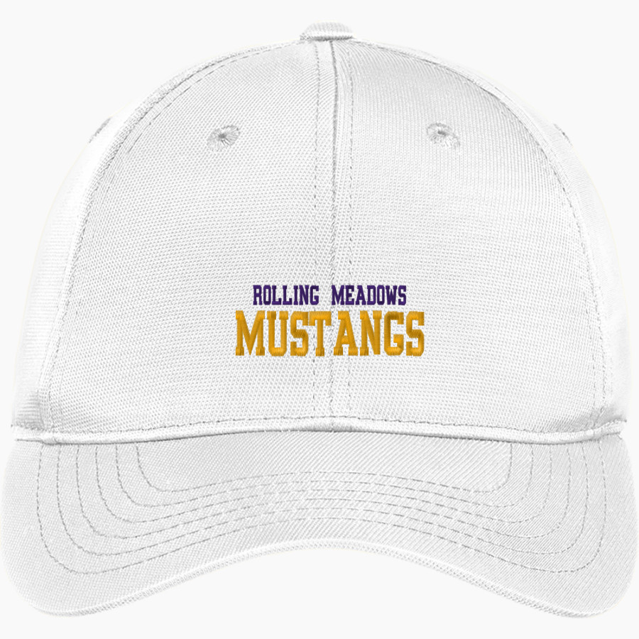 Rolling Meadows Mustangs <span class="pdp-name-mascot">Rolling Meadows High School Mustangs</span> Sport-Tek Dry Zone Nylon Cap